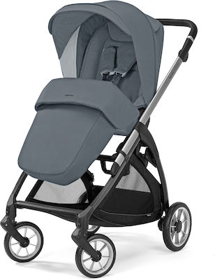 Inglesina Electa Adjustable Baby Stroller Suitable for Newborn Silver Black / Union Grey 8.7kg