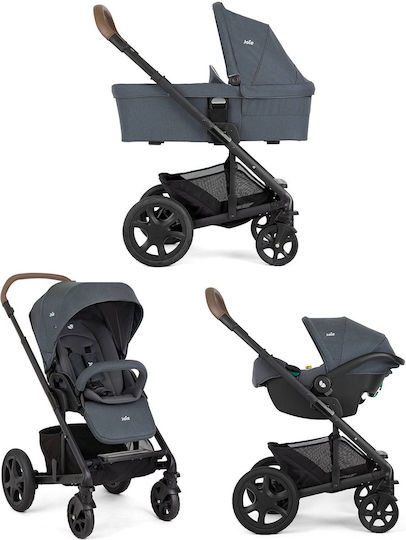 Joie Chrome Dlx Adjustable Baby Stroller Suitable for Newborn Moon