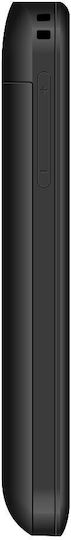 Panasonic KX-TU110 Dual SIM Κινητό με Μεγάλα Κουμπιά Μαύρο