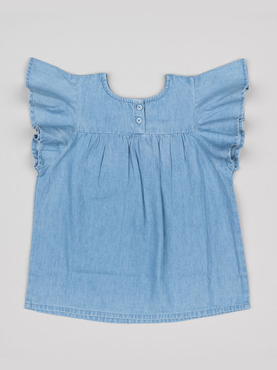 Losan Kids Blouse Short Sleeve Blue