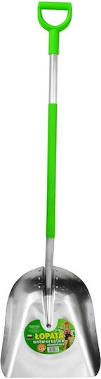 Geko Snow Shovel with Shaft 140cm and Plastic Handle
