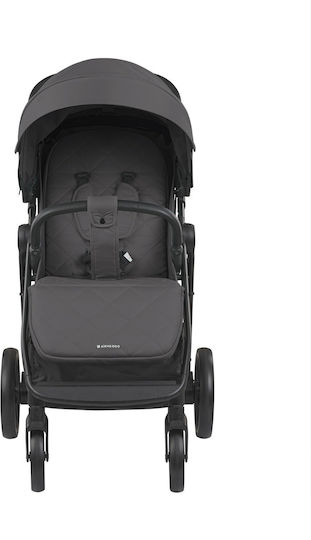 Kikka Boo Jess Baby Stroller Suitable for Newborn Dark Grey 10kg