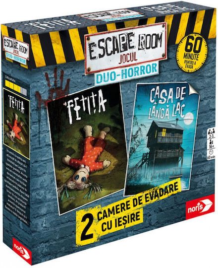 Board Game Escape Room: Duo Horror for 1-3 Players 14+ Years Old (RO) Noris