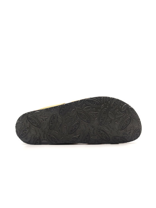 Piele Sandale dama Anatomic în Maro Culoare