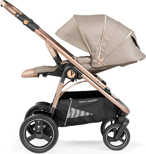 Peg Perego Veloce SLK Reversible 3 in 1 Baby Stroller Suitable for Newborn Mon Amour 9.4kg