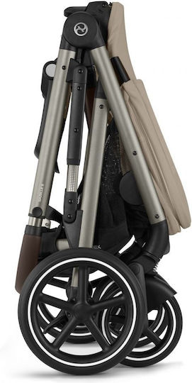 Cybex Gazelle S Baby Stroller Suitable for Newborn Beige Taupe Frame 12.6kg