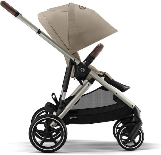 Cybex Gazelle S Baby Stroller Suitable for Newborn Beige Taupe Frame 12.6kg