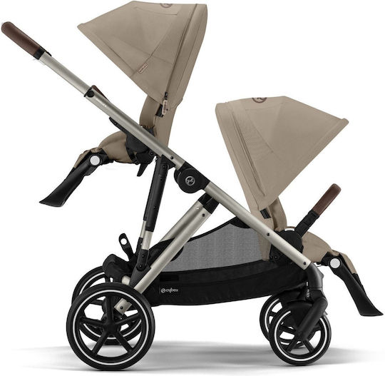 Cybex Gazelle S Baby Stroller Suitable for Newborn Beige Taupe Frame 12.6kg