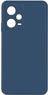 Back Cover Silicone Navy Blue (Poco X5)