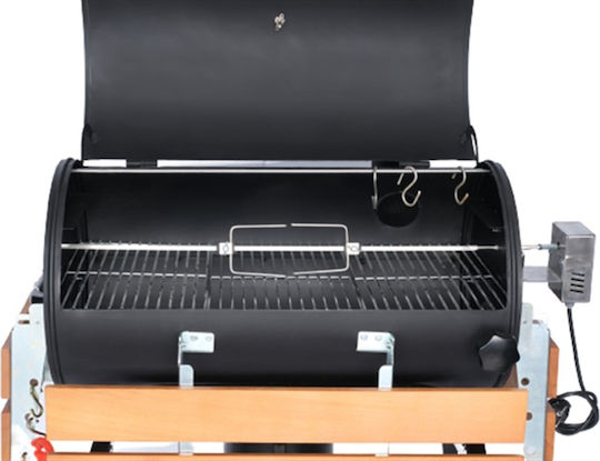 Inox Barbecue Spit for Chicken with Motor