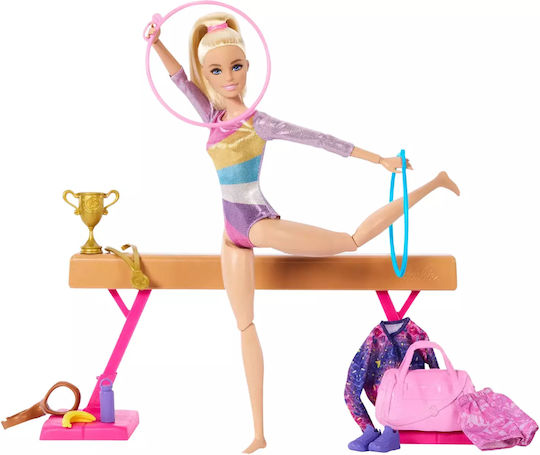 Barbie Artistic Gymnastics Athlete Doll for Ages 3+