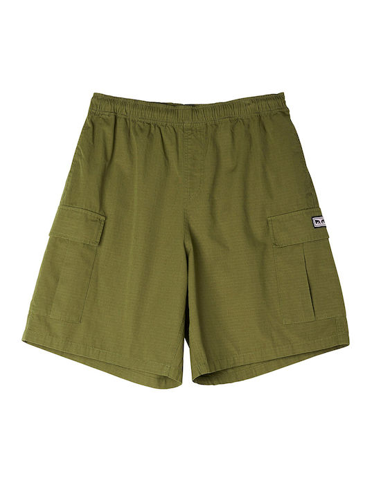 Obey Men's Shorts Cargo Field Green