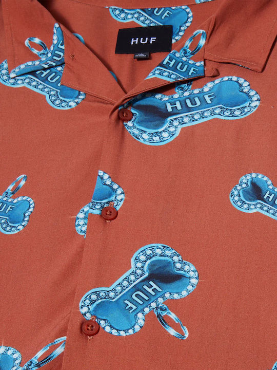 Resort Cu mânecă scurtă Cămașă Multicolor