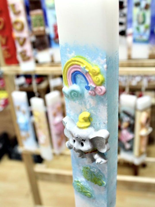 Elefant lumânare Urano Bow 25x4x2cm