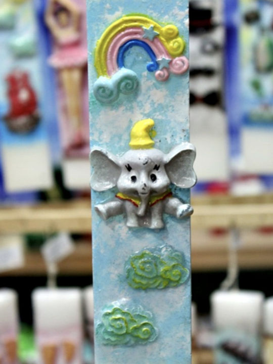 Elefant lumânare Urano Bow 25x4x2cm