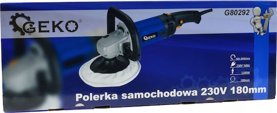 Geko G80292 Ротационен Полираща машина 1200W с Регулиране на Оборотите