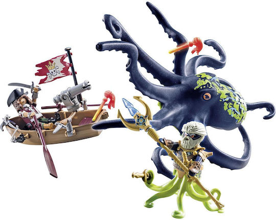 Playmobil Pirates Battle With The Giant Octopus for 4-10 years old