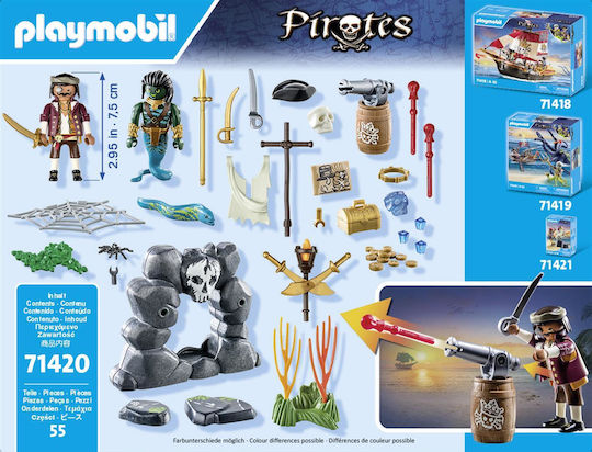 Playmobil Pirates Treasure Ηunt for 4-10 years old