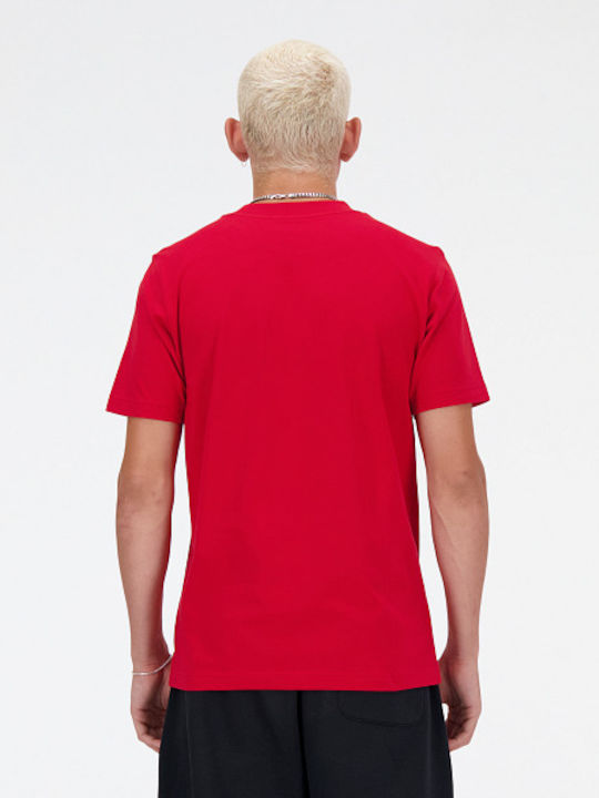 New Balance T-shirt Κόκκινο