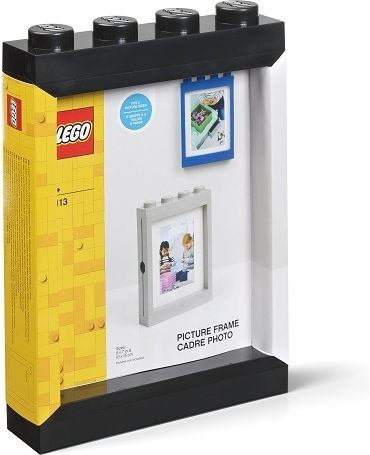 LEGO Детска Рамка за снимки Пластмаса Черен 10x15см