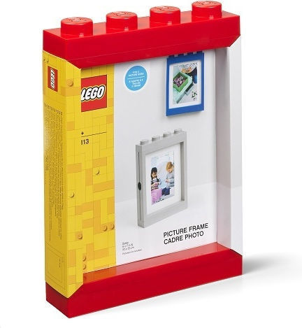 LEGO Детска Рамка за снимки Пластмаса Червен 10x15см