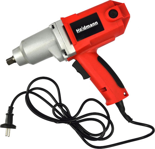 Heidmann Μπουλονόκλειδο Ρεύματος 1200W με Υποδοχή 1/2"