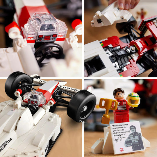LEGO Icons McLaren MP4/4 & Ayrton Senna for 18+ Years 693 Pieces