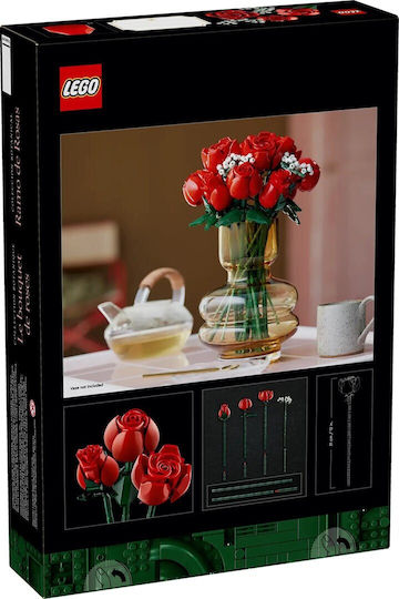 LEGO Botanical Collection Bouquet Of Roses για 18+ Ετών 822τμχ