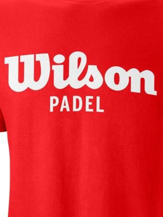 Wilson Padel WRA797301 Жена Блуза Червена