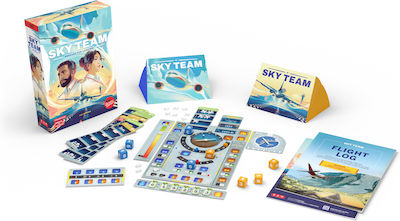 Kaissa Board Game Sky Team for 2 Players 12+ Years (EL)