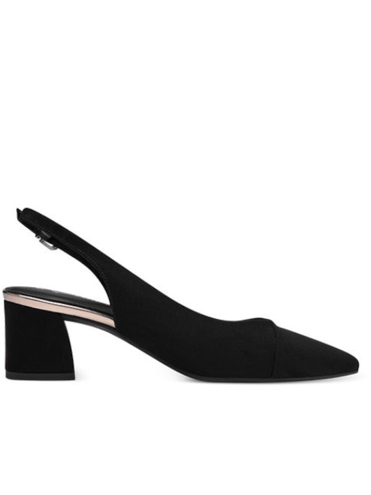 Marco Tozzi Leather Black Heels