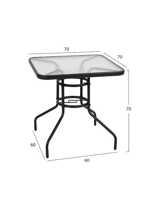 Garten- und Outdoor-Möbelsets 3 Stück Grau