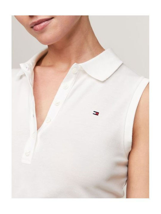 Tommy Γυναικεία Polo Μπλούζα Αμάνικη Whimsy Pink