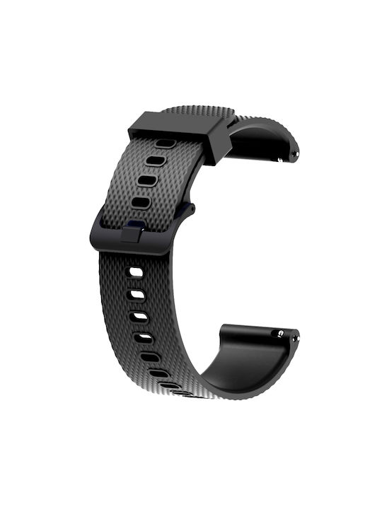Strap Silicone Black (Forerunner 55/245/645 / Vivoactive 3/5/HR / Venu Sq 2)