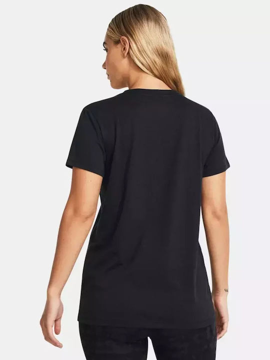 Under Armour Women's Athletic T-shirt Fast Drying Black