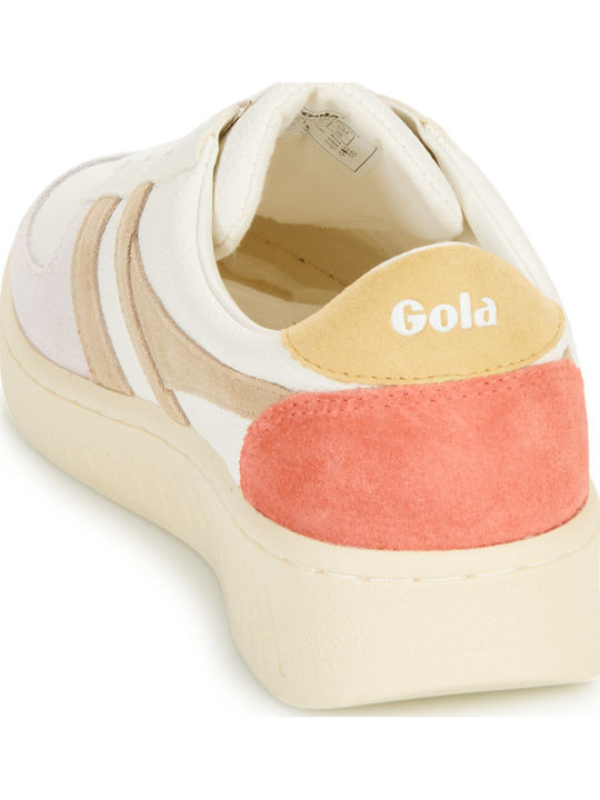 Grandslam Trident Γυναικεία Sneakers Λευκά