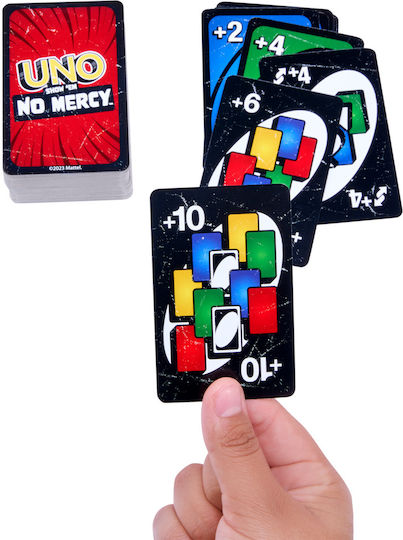 Board Game Uno No Mercy for 2-6 Players 7+ Years Old (EN) Mattel