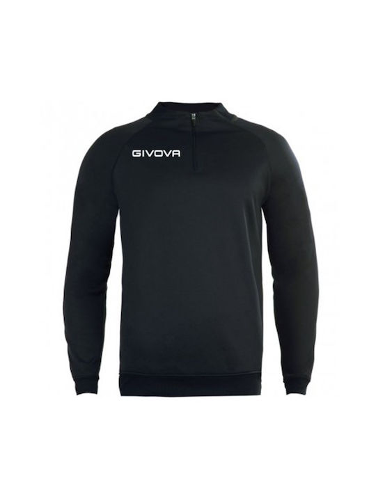 Givova Herren Sweatshirt Schwarz