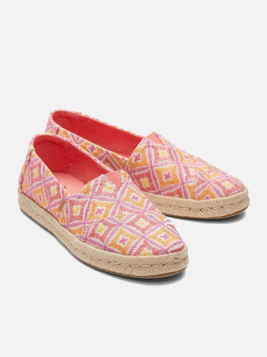 Alpargata Rope 2.0 Stoff Damen Espadrilles in Rosa Farbe