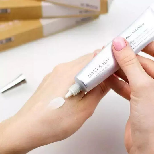 Mary & May Tranexamic Acid+Glutathione Κρέμα Ματιών για Μαύρους Κύκλους 30gr