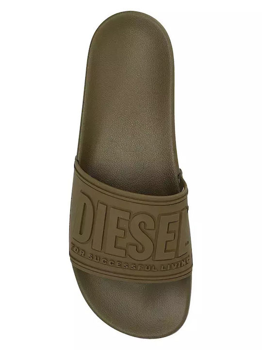 Sa-mayemi Herren Flip-Flops Khaki
