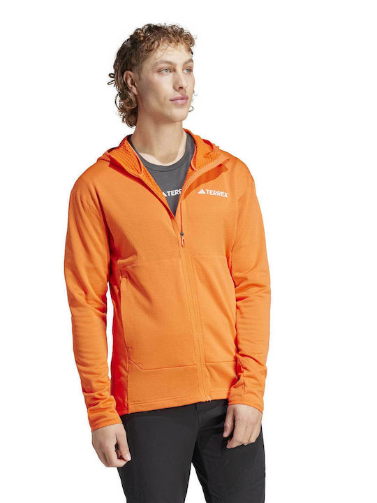 Terrex Xperior Light Fleece Sportjacke Orange