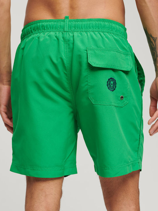 D2 Ovin Vintage Polo Men's Swimwear Shorts Green