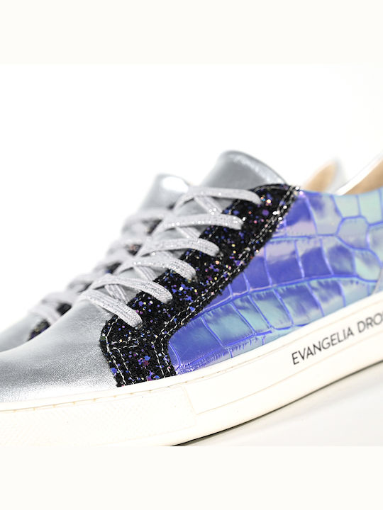 Evangelia Drosi Γυναικεία Sneakers Ασημί