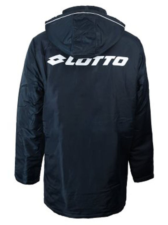 Lotto Men's Winter Parka Jacket Navy Blue