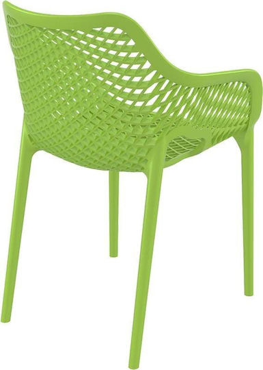 Fotoliu de exterior Polipropilenă Air XL Verde tropical 57x60x81cm