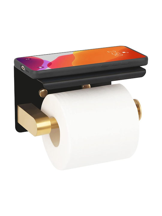 Paper Holder Metallic Black