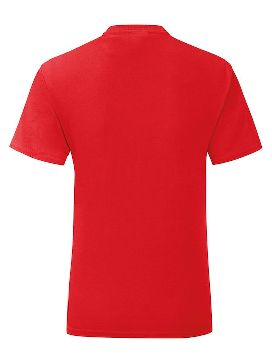 Fruit of the Loom Kids T-shirt Red