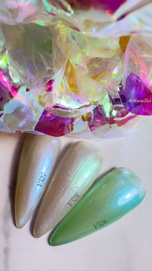 Beauty VI Semi-Permanent Nail Polish Mermaid Blue 15ml 1pcs