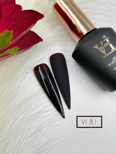 Beauty VI Ημιμόνιμο Βερνίκι Νυχιών 081 15ml